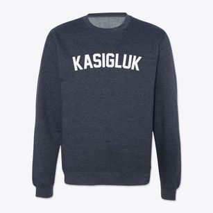 Kasigluk Alaska Classic Curve Crewneck Sweatshirt