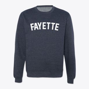 Fayette Utah Classic Curve Crewneck Sweatshirt