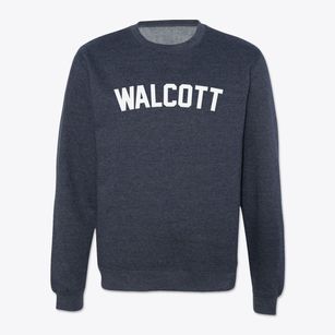 Walcott North Dakota Classic Curve Crewneck Sweatshirt