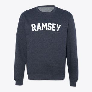 Ramsey New Jersey Classic Curve Crewneck Sweatshirt
