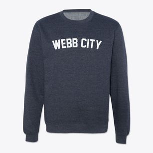 Webb City Missouri Classic Curve Crewneck Sweatshirt