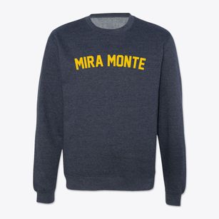 Mira Monte California Classic Curve Crewneck Sweatshirt