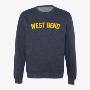 West Bend Iowa Classic Curve Crewneck Sweatshirt