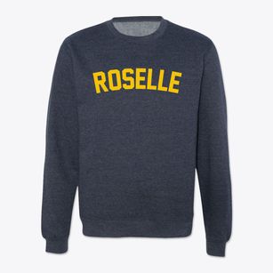 Roselle New Jersey Classic Curve Crewneck Sweatshirt