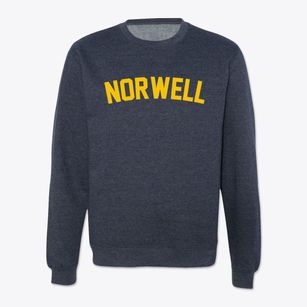 Norwell Massachusetts Classic Curve Crewneck Sweatshirt