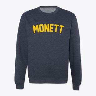 Monett Missouri Classic Curve Crewneck Sweatshirt