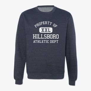 Hillsboro Illinois Athletic Dept Crewneck Sweatshirt