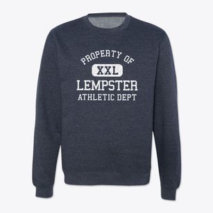 Lempster New Hampshire Athletic Dept Crewneck Sweatshirt
