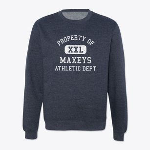 Maxeys Georgia Athletic Dept Crewneck Sweatshirt