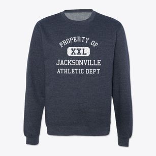 Jacksonville Georgia Athletic Dept Crewneck Sweatshirt
