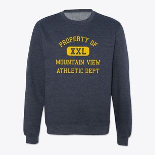 Mountain View Oklahoma Athletic Dept Crewneck Sweatshirt