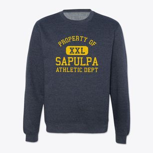 Sapulpa Oklahoma Athletic Dept Crewneck Sweatshirt