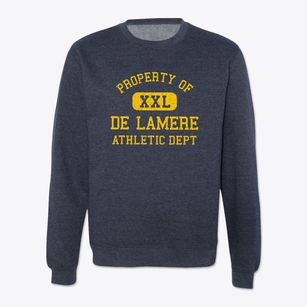 De Lamere North Dakota Athletic Dept Crewneck Sweatshirt