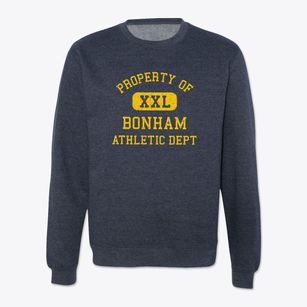 Bonham Texas Athletic Dept Crewneck Sweatshirt