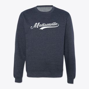 Madisonville Texas Vintage Team Crewneck Sweatshirt