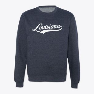 Louisiana Missouri Vintage Team Crewneck Sweatshirt