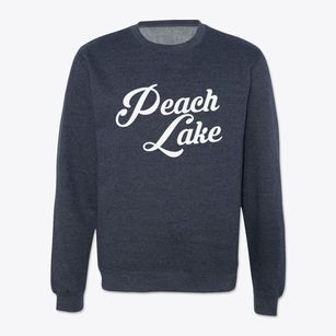 Peach Lake New York Vintage Team Crewneck Sweatshirt