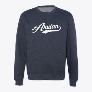 Akutan Alaska Vintage Team Crewneck Sweatshirt