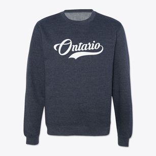 Ontario Wisconsin Vintage Team Crewneck Sweatshirt
