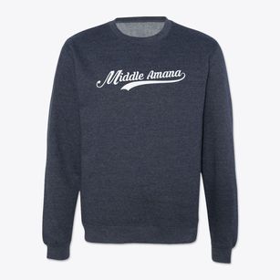 Middle Amana Iowa Vintage Team Crewneck Sweatshirt