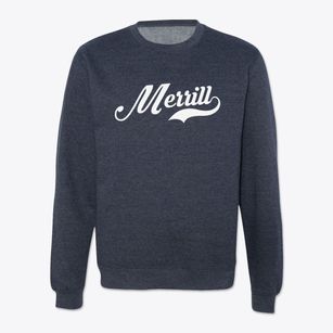 Merrill Maine Vintage Team Crewneck Sweatshirt
