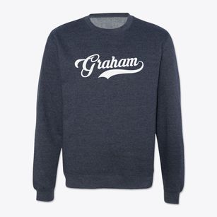 Graham North Carolina Vintage Team Crewneck Sweatshirt