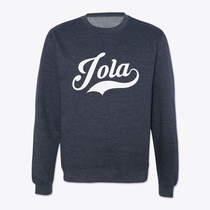 Iola Illinois Vintage Team Crewneck Sweatshirt