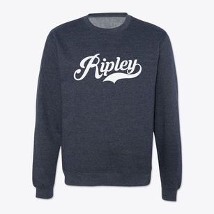 Ripley Illinois Vintage Team Crewneck Sweatshirt