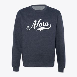 Nora Nebraska Vintage Team Crewneck Sweatshirt