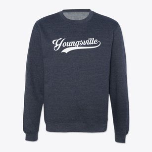 Youngsville Louisiana Vintage Team Crewneck Sweatshirt