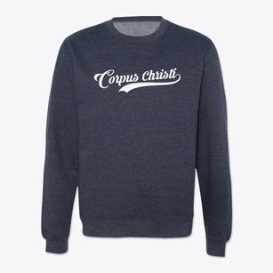 Corpus Christi Texas Vintage Team Crewneck Sweatshirt