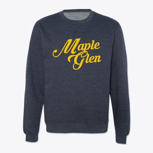 Maple Glen Pennsylvania Vintage Team Crewneck Sweatshirt