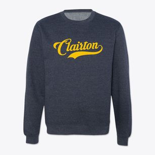Clairton Pennsylvania Vintage Team Crewneck Sweatshirt