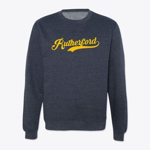 Rutherford Pennsylvania Vintage Team Crewneck Sweatshirt
