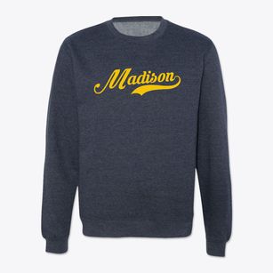 Madison Maine Vintage Team Crewneck Sweatshirt