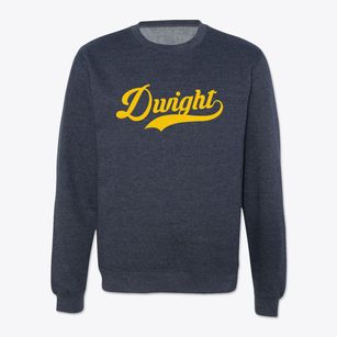 Dwight Illinois Vintage Team Crewneck Sweatshirt