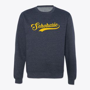Schoharie New York Vintage Team Crewneck Sweatshirt