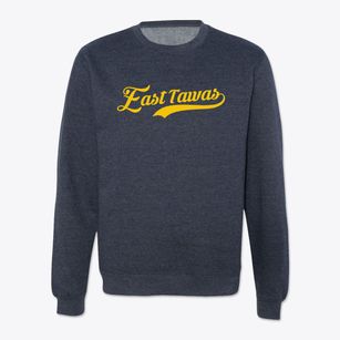 East Tawas Michigan Vintage Team Crewneck Sweatshirt