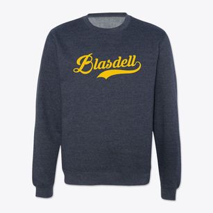 Blasdell New York Vintage Team Crewneck Sweatshirt