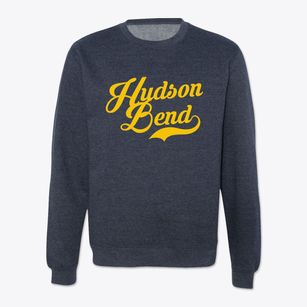 Hudson Bend Texas Vintage Team Crewneck Sweatshirt