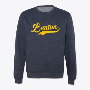 Benton Tennessee Vintage Team Crewneck Sweatshirt