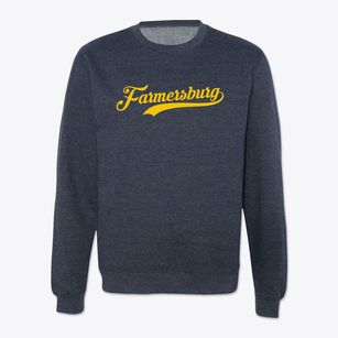 Farmersburg Indiana Vintage Team Crewneck Sweatshirt