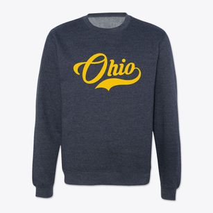 Ohio New York Vintage Team Crewneck Sweatshirt