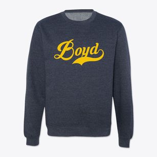Boyd Wisconsin Vintage Team Crewneck Sweatshirt