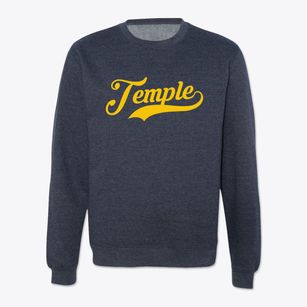 Temple Maine Vintage Team Crewneck Sweatshirt