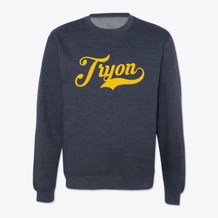 Tryon Oklahoma Vintage Team Crewneck Sweatshirt