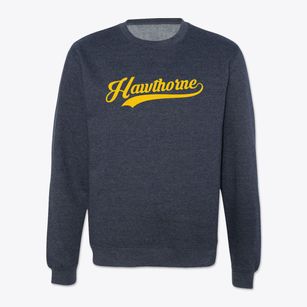 Hawthorne New Jersey Vintage Team Crewneck Sweatshirt