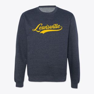 Lewisville Texas Vintage Team Crewneck Sweatshirt