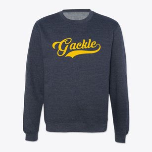 Gackle North Dakota Vintage Team Crewneck Sweatshirt