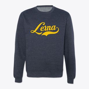 Lerna Illinois Vintage Team Crewneck Sweatshirt
